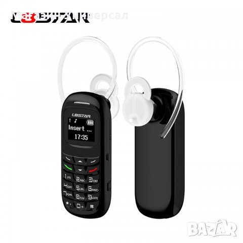 Мини телефон, най-малкият в света мобилен, малък GSM, блутут слушалка с промяна на глас L8STAR BM70, снимка 6 - Други - 29247389