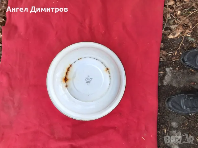 Соц метален леген 1959 г, снимка 5 - Антикварни и старинни предмети - 47488417