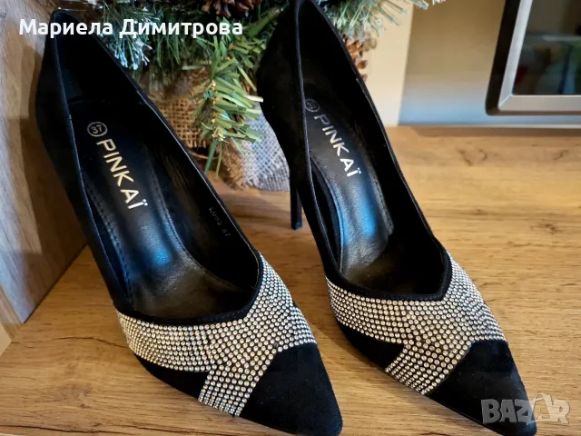 Дамски официални обувки, снимка 4 - Дамски обувки на ток - 56413576