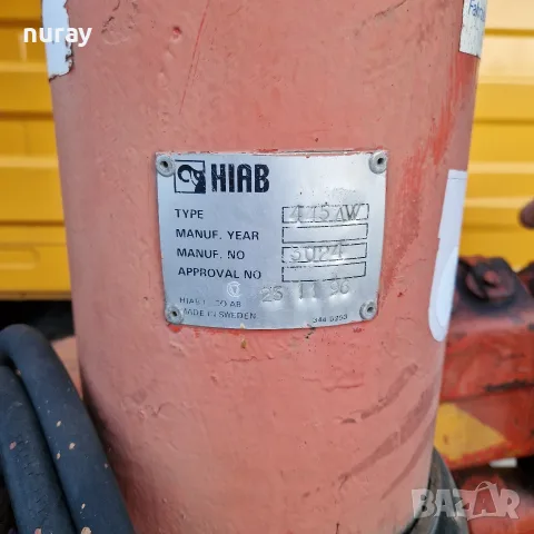кран hiab 445 AW, снимка 6 - Индустриална техника - 56376618