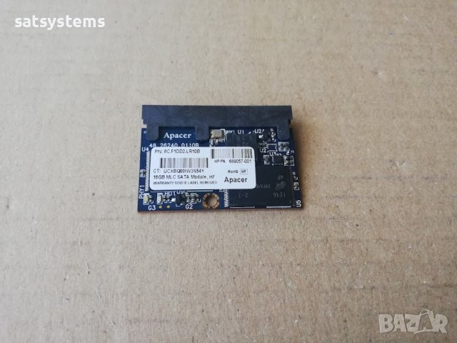 Apacer 16GB MLC SATA Module HF Internal SSD, снимка 2 - Други - 38054534
