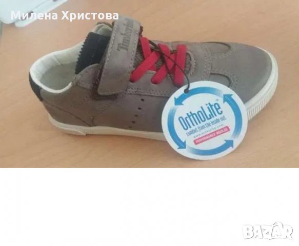 н.31.5 Timberland  естествена кожа, снимка 2 - Детски обувки - 29906428