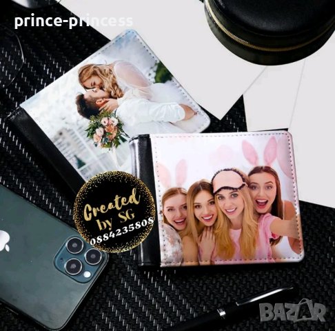 Мъжки  портфейл за мотористи със снимка, картинка или текст по избор , снимка 6 - Подаръци за мъже - 43146024