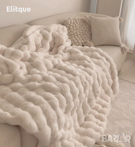 Луксозно меко одеяло- Двулицево - 220x240 см - 3.5кг на бройка