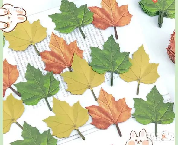 25 бр Изкуствени есенни клен листа листо за декорация и украса хартиени кленови хартия есенна 