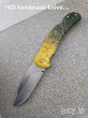 Сгъваем нож ръчно изработен от 1.4116 стомана