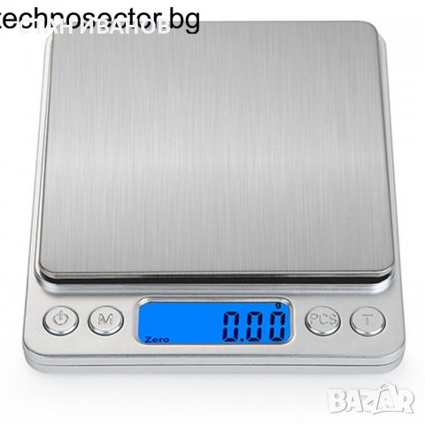 Бижутерска електронна везна, LCD екран, 500г, точност до 0.01г., снимка 2 - Везни - 36872112