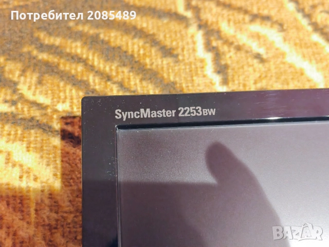 Монитор Samsung SyncMaster 2253BW 2ms, снимка 6 - Монитори - 52807774