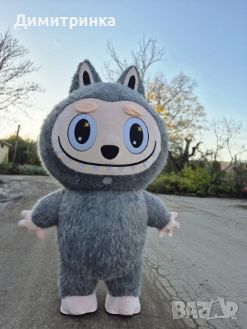 Надуваем Заек или Лабубу , снимка 2 - Надуваеми играчки - 53950421