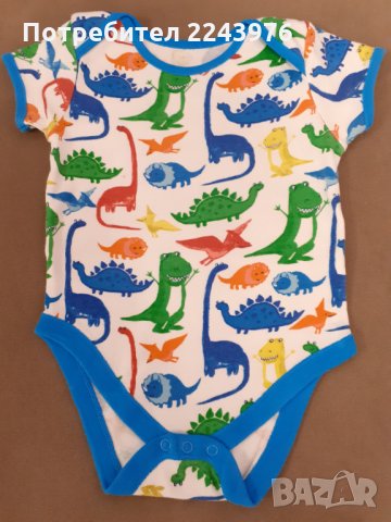 боди с къс ръкав George - 3бр., снимка 2 - Бодита за бебе - 34411172