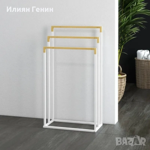 Комплект от 3 държача за кърпи kleankin, снимка 3 - Закачалки - 52083140