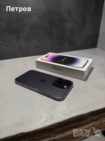 КАТО НОВ Iphone 14 Pro Deep Purple, снимка 2 - Apple iPhone - 56217655