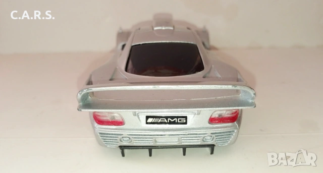 Mercedes Benz CLK-GTR Street Version MAISTO 1:26, снимка 3 - Колекции - 53996017
