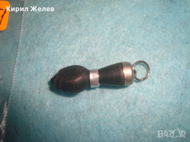 АБАНОСОВ АРТ МЕДАЛЬОН - АМУЛЕТ РЪЧНА ИЗРАБОТКА в СРЕБРИСТ ОБКОВ 57051, снимка 5 - Антикварни и старинни предмети - 35653668