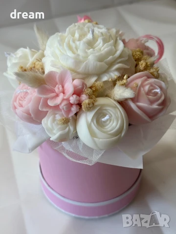 Букет от ароматни соеви свещи, снимка 1