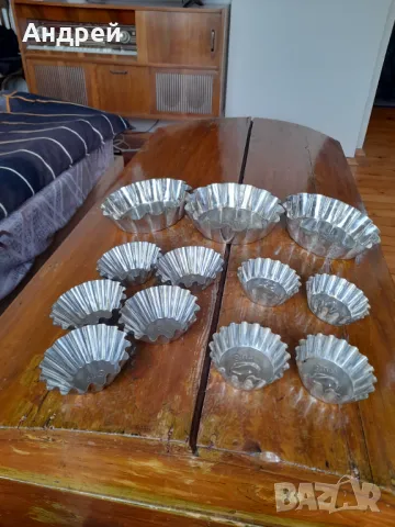 Стари форми за сладки,мъфини #13, снимка 2 - Други ценни предмети - 49894953