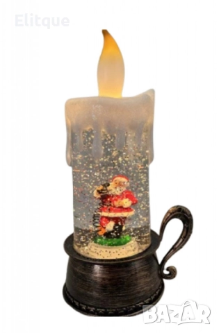 Магическа коледна свещ - декорация