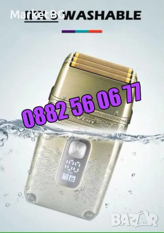 Безжична самобръсначка VGR 335, електрическа самобръсначка, водоустойчива, снимка 3 - Електрически самобръсначки - 52502463