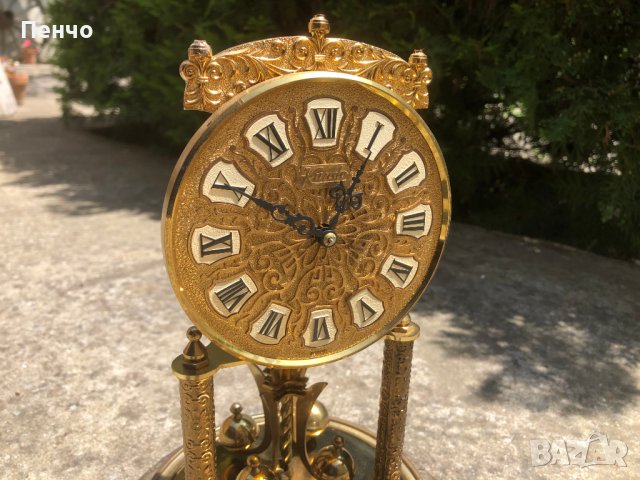 старинен, голям годишен/400 дневен/ часовник "KUNDO" - MADE IN GERMANY, снимка 5 - Антикварни и старинни предмети - 40690821