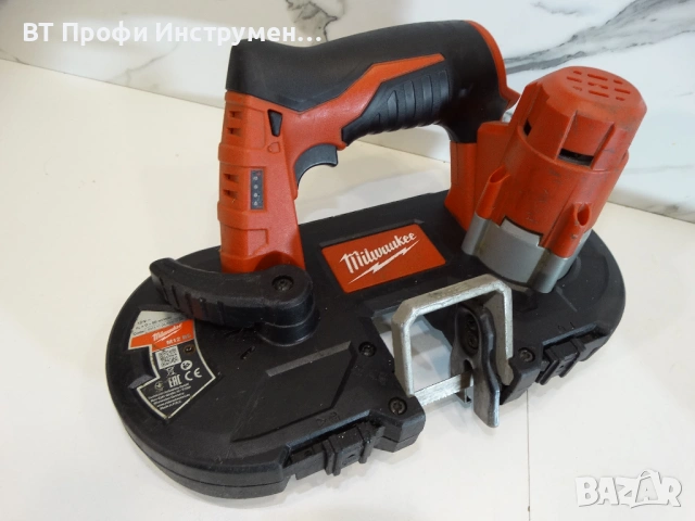 Milwaukee M12 BS - Лентов трион / банциг, снимка 4 - Други инструменти - 54297891