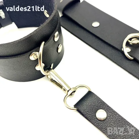 Кожени белезници в стил BDSM, снимка 6 - Други - 35177374