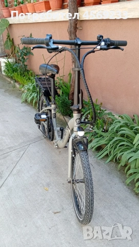 електрически велосипед-сгъваем, снимка 3 - Велосипеди - 54098296