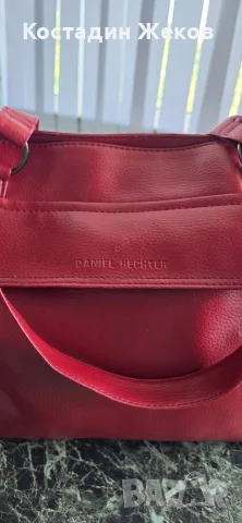 . Нова. Дамска чанта тип шопър на френската марка Daniel Hechter. , снимка 7 - Чанти - 55879066