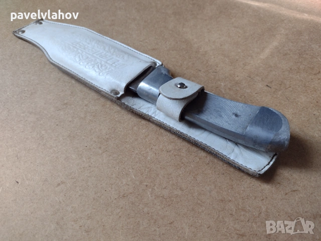 Нож - ловен, производство на “Хан Тервел”, модифициран и за доработка , снимка 16 - Ножове - 53972362