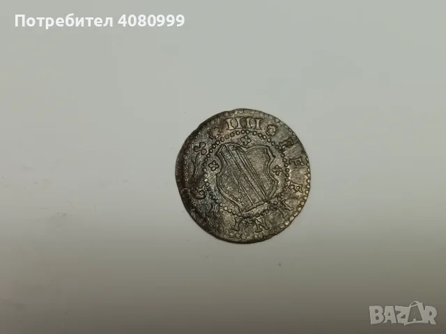 4 пфенига Баден Дурлах Фридрих VII Магнус 1677-1709, снимка 4 - Нумизматика и бонистика - 56057784