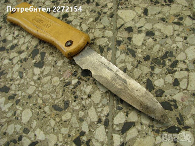 Немски нож ножка, снимка 2 - Антикварни и старинни предмети - 29851231