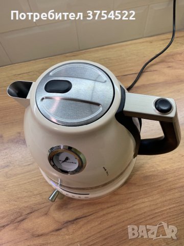 Електрическа кана KitchenAid Artisan, 2400W, 1.5 л, Крем, снимка 2 - Други - 42627623