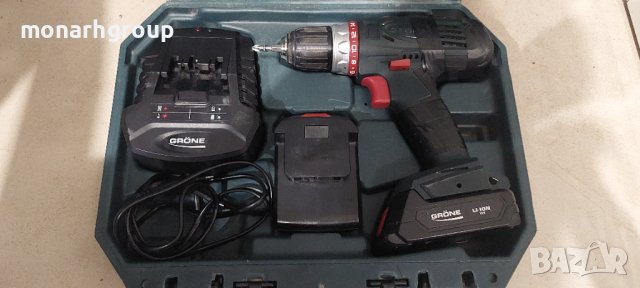 Бормашина 18V 1.5Ah Li-Ion Grone GD 18 LI , снимка 2 - Бормашини - 40315566