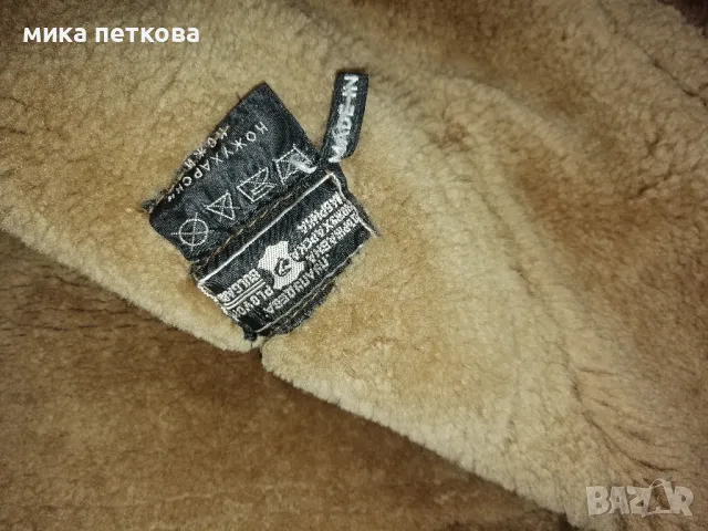 кожухче от агнешка кожа, снимка 3 - Палта, манта - 49114720