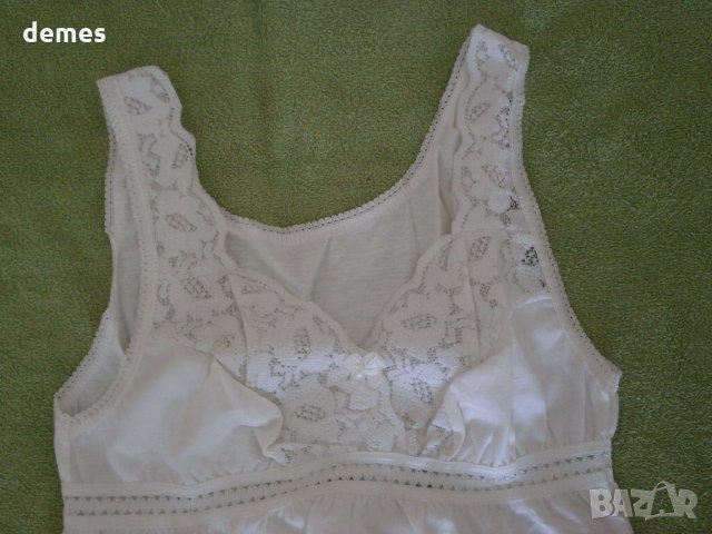 Бял  дамски корсаж размер 42, нов, снимка 2 - Корсети, бюстиета, топове - 30945469