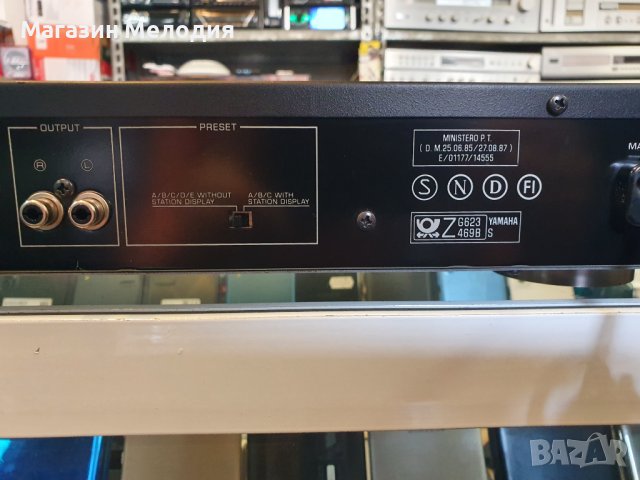 Тунер Yamaha TX-550 В отлично техническо състояние, добър външен вид., снимка 12 - Декове - 40411785