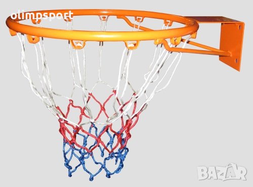 мрежа за баскетбол трицветна. Подходяща за употреба в зали и на открито, снимка 2 - Баскетбол - 32032723