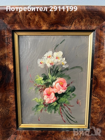 Маслена картина, комплект от две, снимка 5 - Картини - 51792475