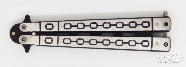 Нож Пеперуда - тренировъчна пеперуда  N670 - training butterfly , снимка 2 - Ножове - 42457186