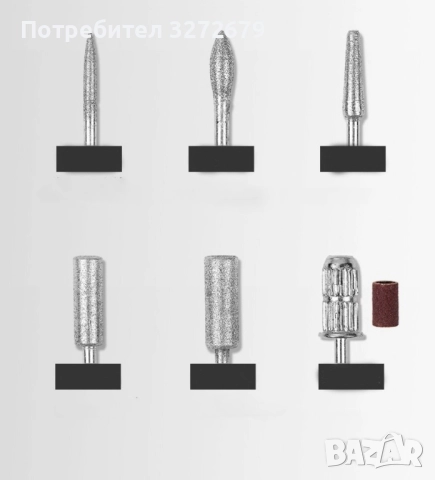 Устройство за полиране на нокти и оформяне на маникюр, снимка 9 - Продукти за маникюр - 52181731