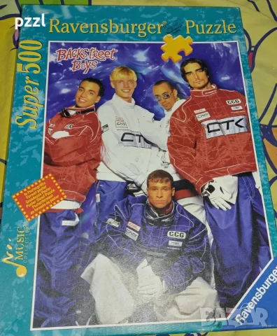 Пъзел "Backstreet Boys” Ravensburger 1998г. 500 части