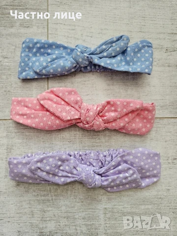 Бебешки и детски ленти за коса , снимка 4 - Други - 22193857