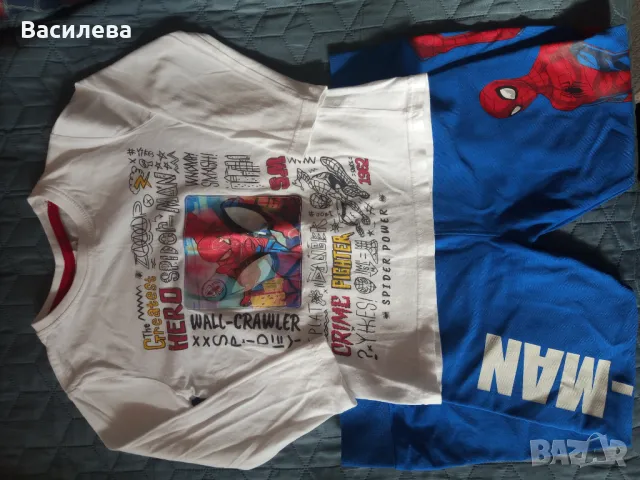 Долнище и блузка Спайдърмен