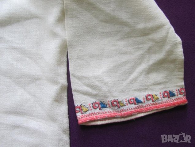 19 век Фолк Арт Детски Костюм ръчна бродерия, снимка 9 - Антикварни и старинни предмети - 35196381