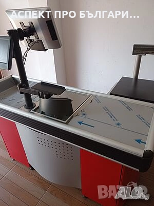 Касов модул 1,6 м /нов/ - оборудван, снимка 6 - Стелажи и щандове - 52170080