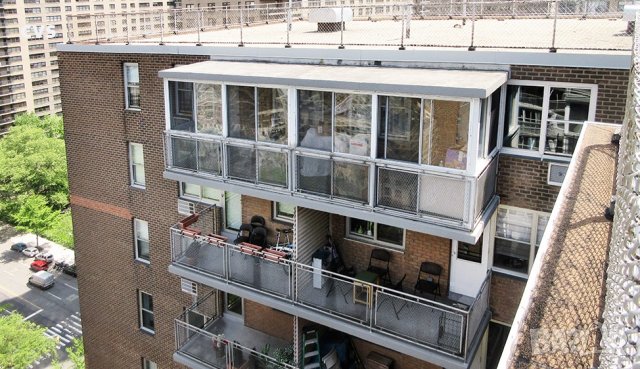 Усвояване на тераси, балкони. Покриване и затваряне