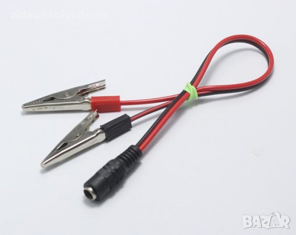 Универсални Конектори с Двойни Крокодилски Щипки Алигатор Запалка Подвижно Гнездо Ток от Акумулатора, снимка 18 - Други - 39345241