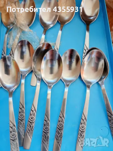 стари руски лъжички за чай руски старинни прибори лъжички ссср, снимка 3 - Антикварни и старинни предмети - 50138907