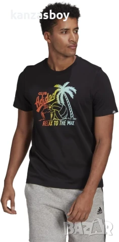 adidas - страхотна мъжка тениска КАТО НОВА Л, снимка 2 - Тениски - 50951815