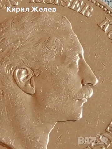 Сребърна монета 5 марки 1907г. Германска империя Прусия Вилхелм втори 50024, снимка 11 - Нумизматика и бонистика - 48959324