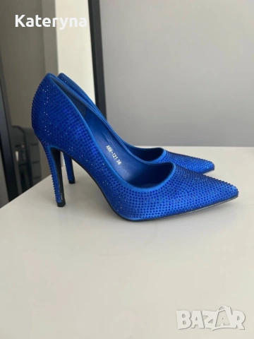 обувки, снимка 4 - Дамски обувки на ток - 54058697